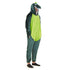 Snuggs Blanket Animal Onesie Dinosaur neon green